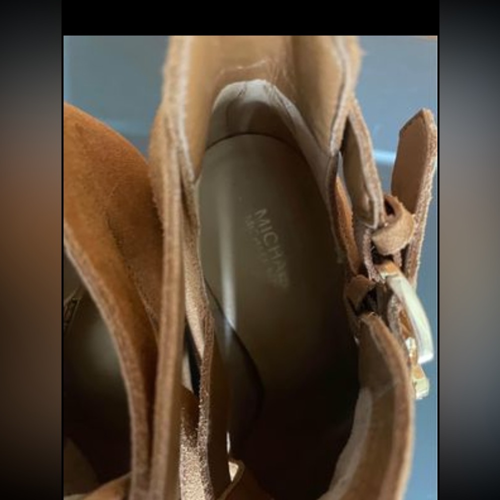 MK Suede Booties - Picture 3 of 4